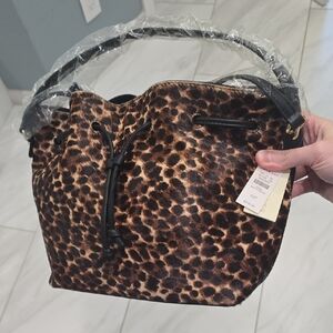 Leopard Print Women's Bag